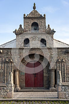 16th Century church near Riobamba - Ecuador photo