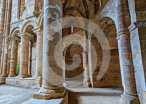12th century Cistercian monastery of Santa Maria de Moreruela, Granja de la Moreruela, Zamora, Spain photo