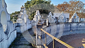 17th-century cistern of the Herdade da Mitra, village of Valverde, Evora, Portugal photo
