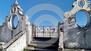 17th-century cistern of the Herdade da Mitra, village of Valverde, Evora, Portugal photo