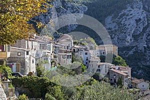 The 12th century French village of Peille