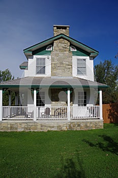 19th Century Home with stone foundation.