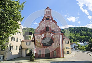 Spitalkirche in Fussen, Bavaria, Germany