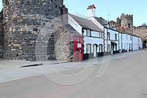 The smallest house in Conwy Wales