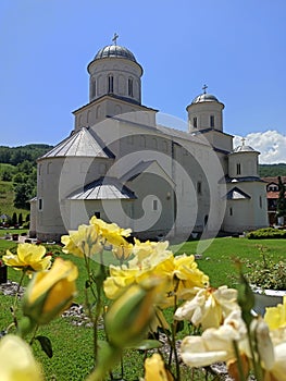 13th century Serbian Orthodox Mileseva monastery