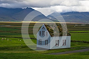 19th century turf houses at Glaumbaer farm