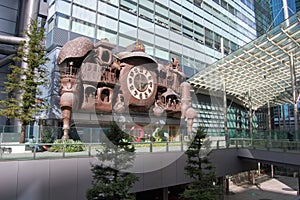 Th Giant Ghibli Clock Tokyo Japan