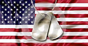 4th July Dog Tags