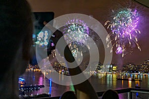 4th of July Fireworks over NYC