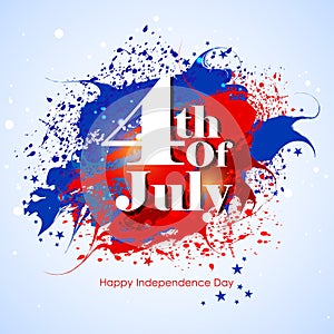 4th of July Independence Day of America background