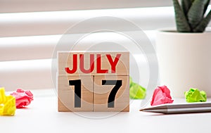 17th of July - 17 July - National Lottery Day