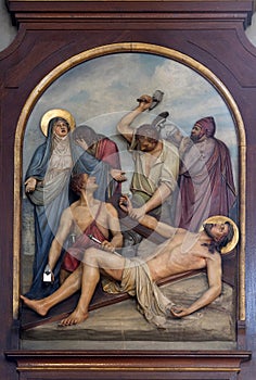 11th Stations of the Cross, Crucifixion photo