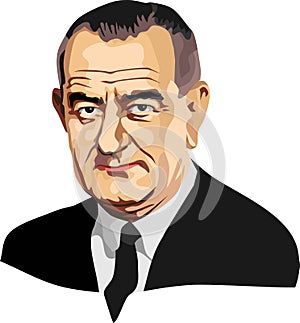 36th United States of America President Lyndon B Johnson