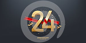 24th Year Anniversary Background