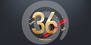 36th Year Anniversary Background