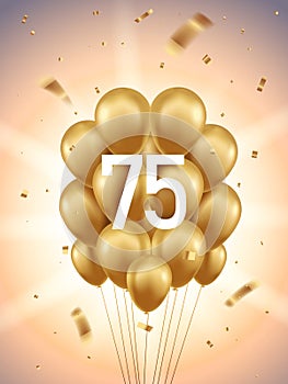 75th Year Anniversary Background photo