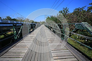 Tha Pai Memorial Bridge historical landmark in Pai