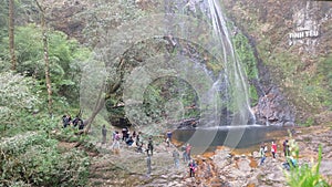 Thac Tinh Yeu Waterfall in Sapa, Vietnam