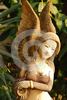 Thai angel art in Chacheongsao