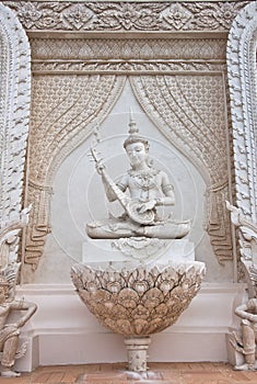 Thai angel statue
