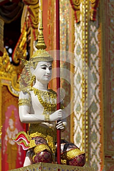 Thai Angel Statue in Royal Crematorium