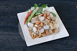 Thai appetizer food called