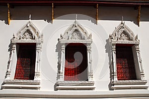 Thai architechture and thai pattren in the temple