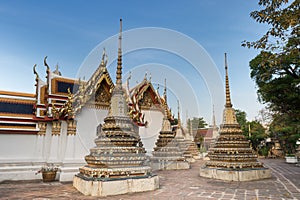 Thai art temple with Jedi (Temple of Wat Pho), Bangkok, Thailand