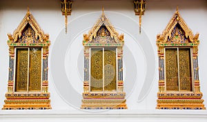 Thai art windows