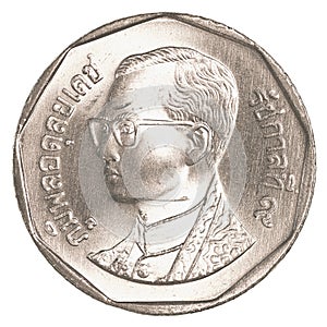 5 thai baht coin