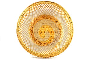 Thai bamboo basket texture
