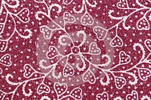 Thai Batik sarong of flower pattern.