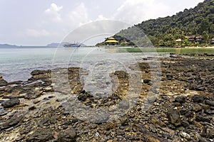 Thai beautiful beach and seaside