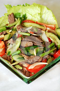 Thai beef salad