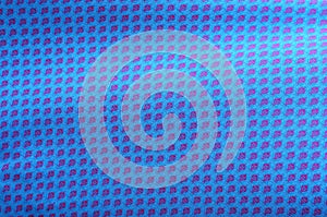 Thai Blue fabric pattern background
