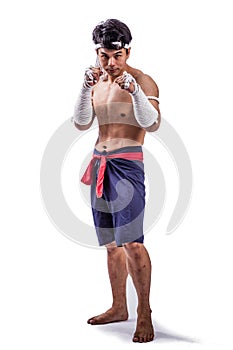 A thai boxer