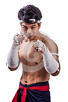 A thai boxer