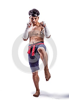 A thai boxer