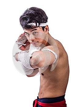 A thai boxer