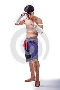 A thai boxer