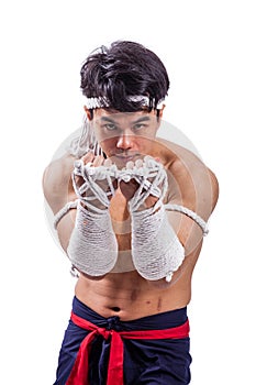 A thai boxer