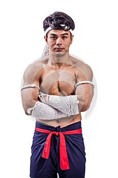 A thai boxer