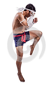 A thai boxer