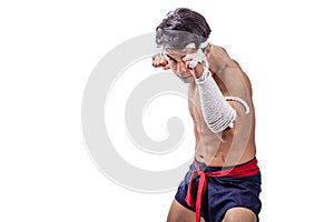 A thai boxer