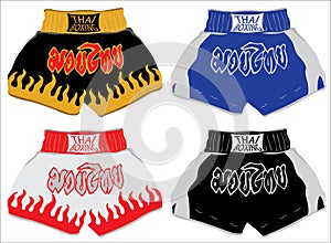 Thai boxing shorts , Muay Thai