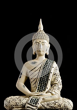 Thai Buddha on Black