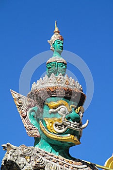 Thai Buddhist Temple Guard