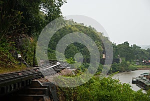 Thai-Burma railway, also known as Road of Death