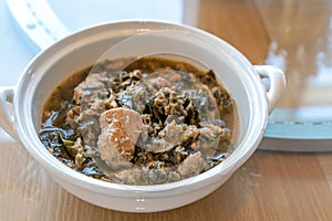Thai Chamuang pork soup