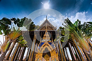 Thai chapel in Grand palace, Thailand